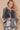 POL Half Zip Up Fleece Mix Back Star Patch Hoodie