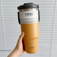 Stainless Steel Coffee Cup Cold and Hot Double-Layer Insulated Cup Tumbler Thermo Water Bottle Car Travel Mug Vacuum Flask