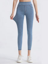 Wide Waistband Sports Leggings