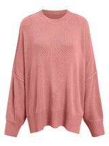 Round Neck Long Sleeve Sweater