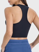 Millennia Scoop Neck Wide Strap Active Tank