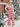 Shiny Christmas Color Contrast Wide-Legged Jumpsuit
