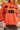 Pumpkin Pattern Round Neck Sweater