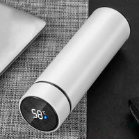 Smart Digital Water Bottle Keeps Cold and Heat Thermal Bottle Stainless Steel Thermos for Baby Children Kids Terms
