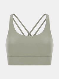 Millennia Crisscross Scoop Neck Active Tank