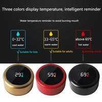 Smart Digital Water Bottle Keeps Cold and Heat Thermal Bottle Stainless Steel Thermos for Baby Children Kids Terms