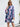 Ivy Lane Tie-Dye Round Neck Long Sleeve Tiered Dress