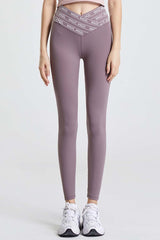 Wide Waistband Sports Pants