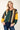 Celeste Full Size Striped Color Block Exposed Seam T-Shirt