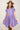 Round Neck Petal Sleeve Dress