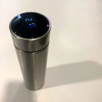 Smart Digital Water Bottle Keeps Cold and Heat Thermal Bottle Stainless Steel Thermos for Baby Children Kids Terms