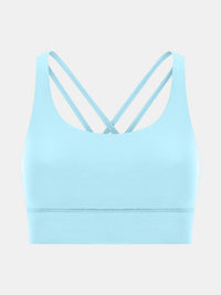 Millennia Crisscross Scoop Neck Active Tank