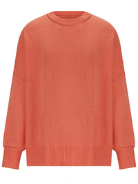 Round Neck Long Sleeve Sweater