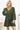 Tie Neck Long Sleeve Tiered Dress