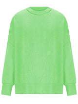 Round Neck Long Sleeve Sweater