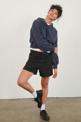 HYFVE Drop Shoulder Cropped Hoodie