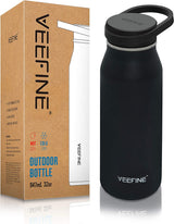 Insulated Water Bottle Dishwasher Safe Metal Water Bottle Bpa-Free Stainless Steel Water Bottles 20/32/40Oz Reusable Thermos for Hiking Camping and School
