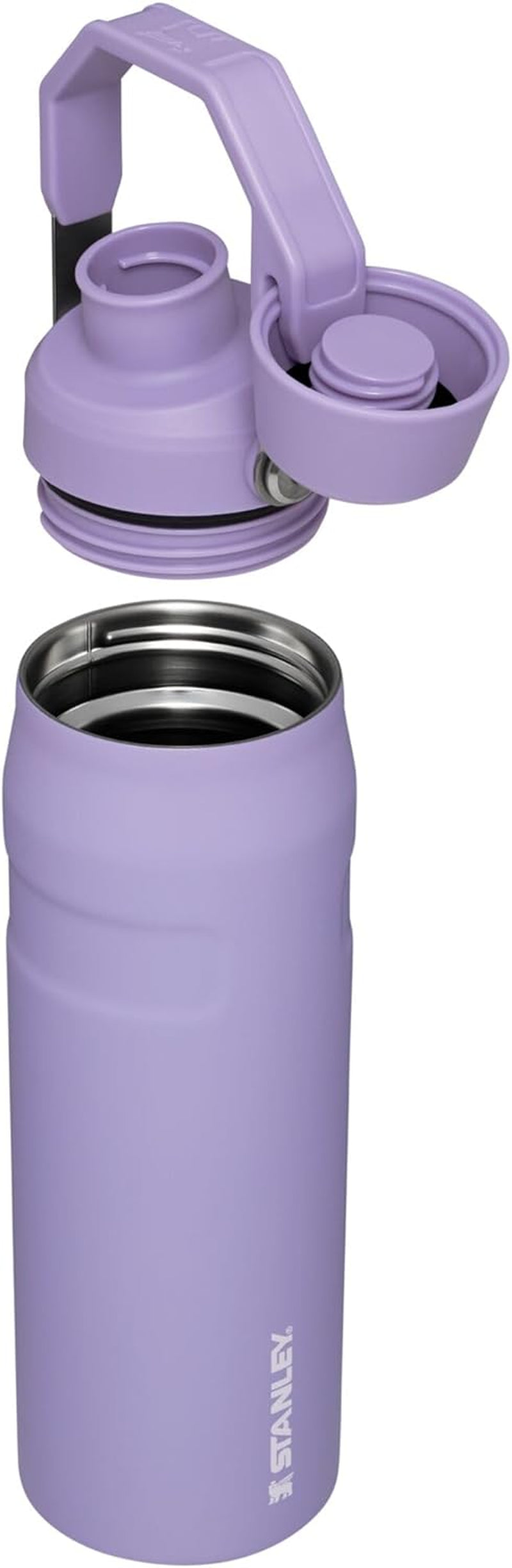Iceflow Fast Flow Water Bottle | Angled Spout Lid | Lightweight & Leakproof for Travel & Sports | Insulated Stainless Steel | Bpa-Free