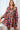 Printed Tie Neck Lantern Sleeve Mini Dress