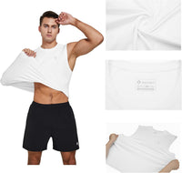 Men'S Sleeveless Quick Dry Workout Tank Top- Gym Fitness Running Training Muscle Bodybuilding Tank Top