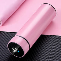 Smart Digital Water Bottle Keeps Cold and Heat Thermal Bottle Stainless Steel Thermos for Baby Children Kids Terms