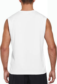 Men'S Sleeveless Quick Dry Workout Tank Top- Gym Fitness Running Training Muscle Bodybuilding Tank Top