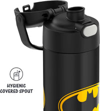 FUNTAINER 16 Ounce Stainless Steel, Batman