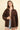 VERY J Mixed Media Button Down Raw Hem Shacket