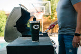 Officially Licensed NFL Green Bay Packers Tumbler with Straw and Flip Lid | Insulated Stainless Steel 30Oz Thermos | Cruiser Collection | Green Bay Packers