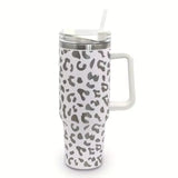 40Oz Mug Water Bottle Insulated Tumbler with Handle Lid Straw Large Capacity Stainless Steel Coffee Cup Outdoor Car Vacuum Flask